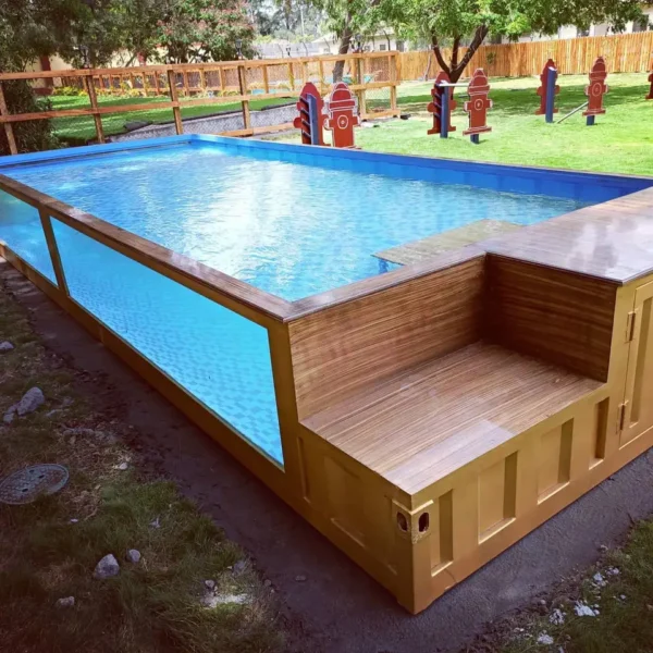 Prefab Outdoor 20ft Shipping Container Swimming Pool