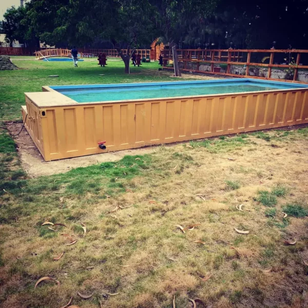 Prefab Outdoor 20ft Shipping Container Swimming Pool - Image 4