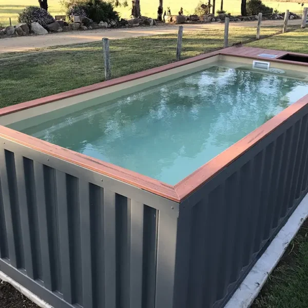 Factory Customized Fiberglass Shipping Container Swimming Pool - Image 3