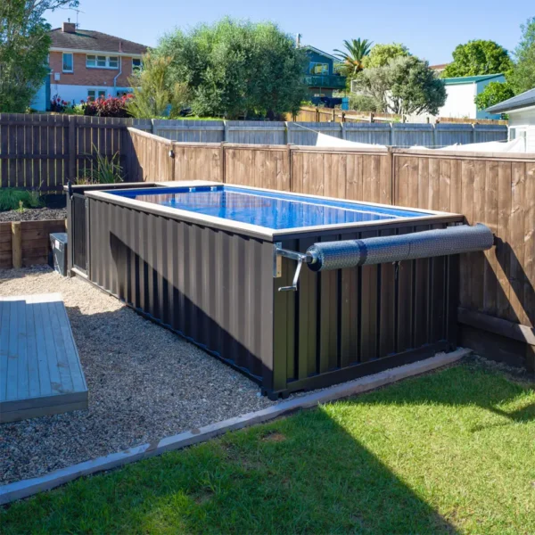 40ft Outdoor Shipping Container Swimming Pool - Mobile & Prefabricated - Image 4