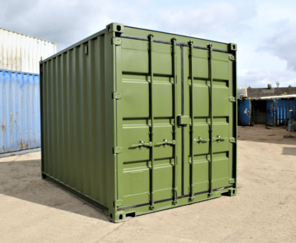 10ft Used Shipping Container – S2 Doors - Image 2