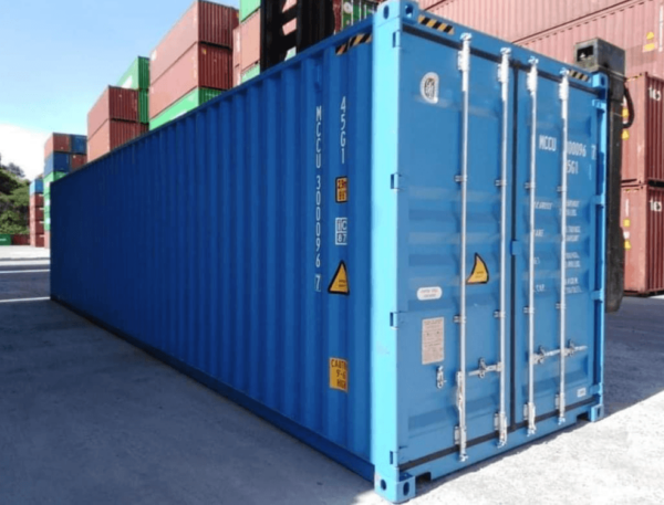 12.2m (40ft) high-cube shipping container