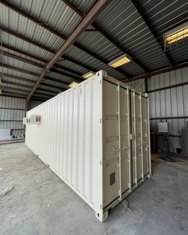 New 40FT Shipping Container with Custom Door